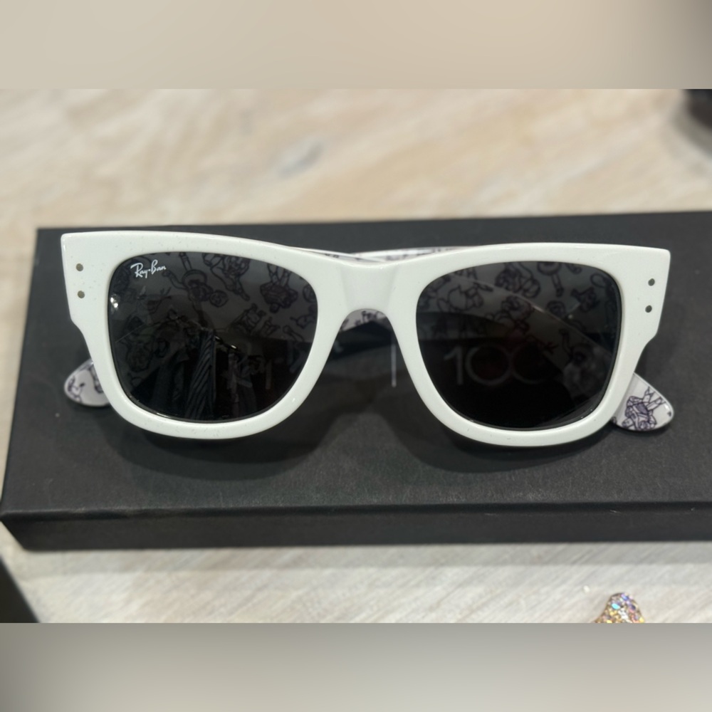 Ray-Ban Classic White Sunglasses